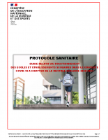 MINISTERE EDUCATION NATIONALE_2020-07-09_Protocole sanitaire relatif aux écoles et établissements scolaires – Rentrée 2020